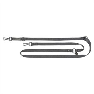 Trixie Hondenriem Citystyle Katoen Zwart 120x1,3 cm