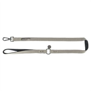 Trixie Hondenriem Citystyle Katoen Lichtgrijs 120x2 cm