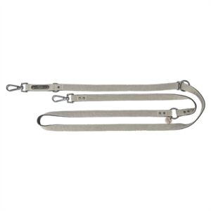 Trixie Hondenriem Citystyle Katoen Lichtgrijs 200x2 cm