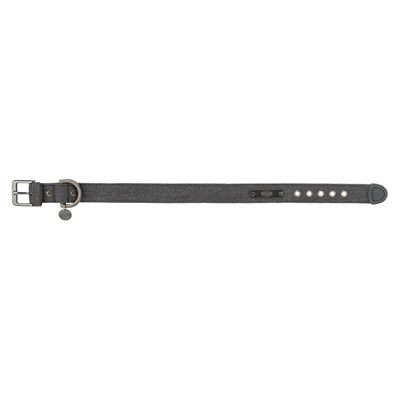 Trixie Halsband Hond Citystyle Katoen Zwart 50-57x3,5 cm