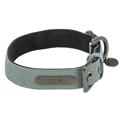 Trixie Halsband Hond Citystyle Katoen Salie 30-37x2,5 cm