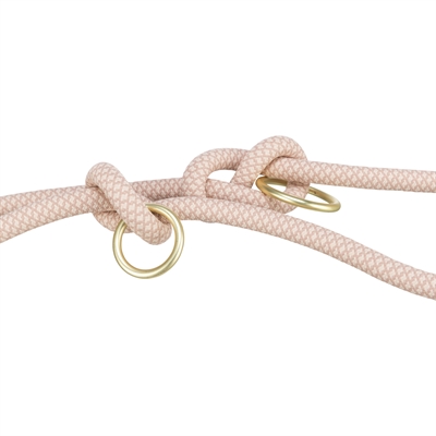 Trixie Hondenriem Soft Rope Verstelbaar 200x0,6 cm Roze/Lichtroze