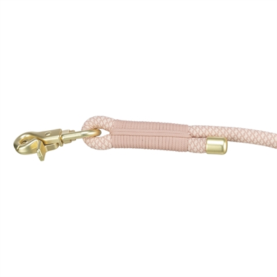 Trixie Hondenriem Soft Rope Verstelbaar 200x1,3 cm Roze/Lichtroze