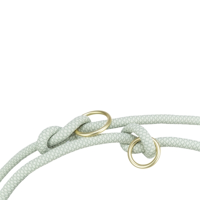 Trixie Hondenriem Soft Rope Verstelbaar 200x0,6 cm Salie/Mintgroen