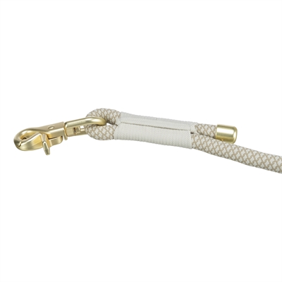 Trixie Hondenriem Soft Rope Verstelbaar 200x0,6 cm Grijs/Lichtgrijs