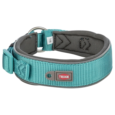 Trixie Halsband Hond Extra Breed Aqua/Grafiet 53-62x5 cm