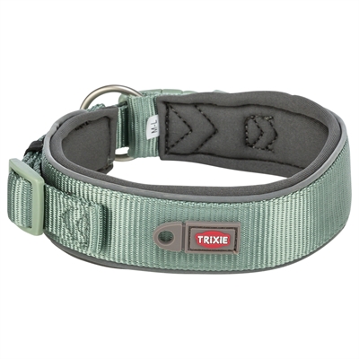 Trixie Halsband Hond Extra Breed Salie/Grafiet 46-55x5 cm