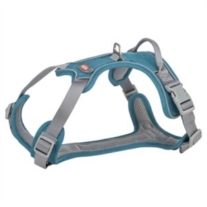 Trixie Hondentuig Active Petrol 60-75x2,5 cm