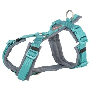 Trixie Hondentuig Trekking Aqua/Grafiet 70-85x2,5 cm