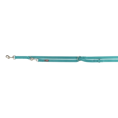 Trixie Hondenriem Verstelbaar Aqua Blauw 200x2 cm