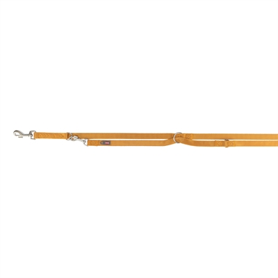 Trixie Hondenriem Verstelbaar Curry Geel 200x1 cm
