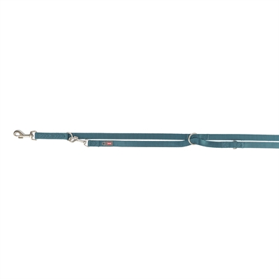 Trixie Hondenriem Verstelbaar Petrol Blauw 200x1 cm