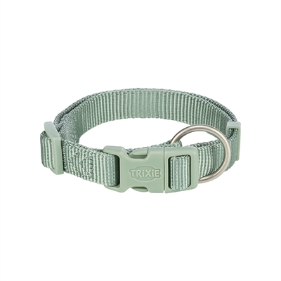 Trixie Halsband Hond Premium Salie Groen 22-35x1 CM