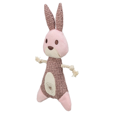 Trixie Haas Stof/Pluche 24 cm 3 st hondenknuffels