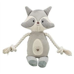 Trixie Wasbeer Pluche 33 cm 2 st hondenknuffel