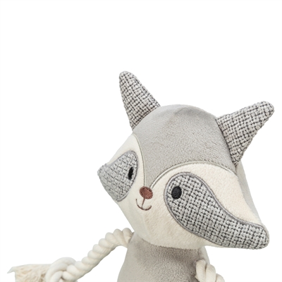 Trixie Wasbeer Pluche 33 cm 2 st hondenknuffel