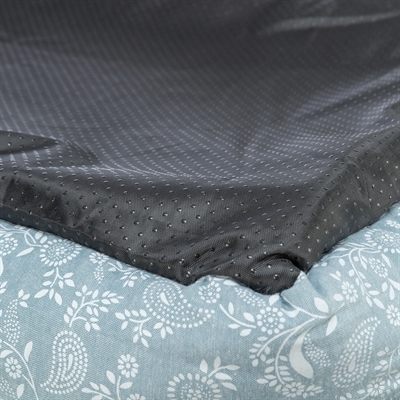 Trixie Hondenmand Flora Hoekig Lichtblauw 90x75 cm — Comfortabele plek voor jouw hond
