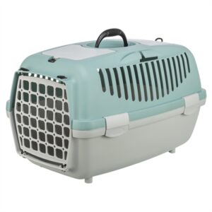 Trixie Reismand Capri Lichtgrijs / Salie Xs-s 55x37x34 CM