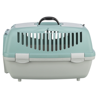 Trixie Reismand Capri Lichtgrijs/Salie XS-S 55x37x34 cm