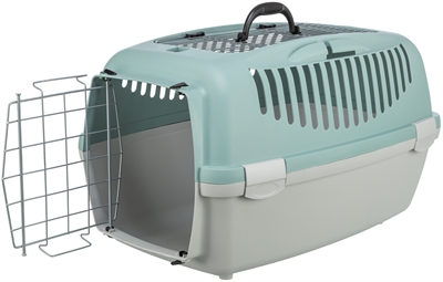 Trixie Reismand Capri Open Top S 61x40x38 cm Lichtgrijs/Salie