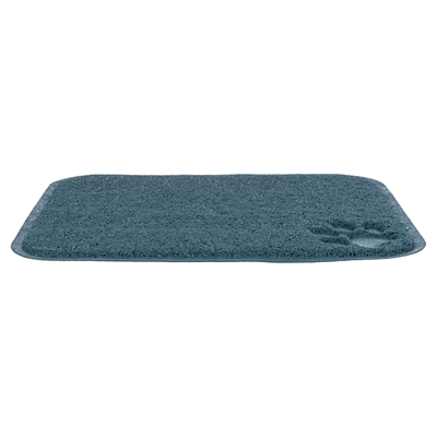 Trixie Schoonloopmat Kattenbak PVC Blauw 45x37 cm