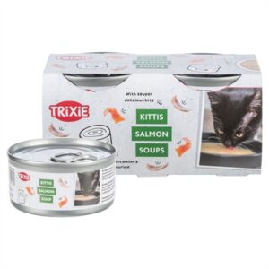 Trixie Soup Met Kip En Zalm 4x4x80 GR