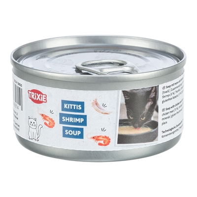 Trixie Soep met Kip en Garnalen 4x80 gr