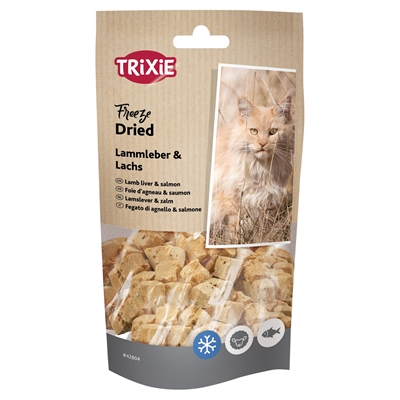Trixie Gevriesdroogde Lamslever en Zalm 6x25 GR