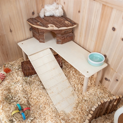 Trixie Platform met Helling voor Muizen/Hamsters 47x30x25 cm