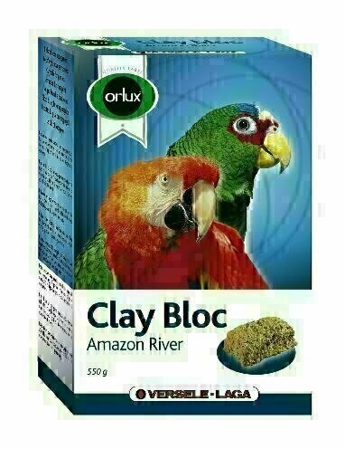 Orlux Klei Blok Papegaai 550 GR
