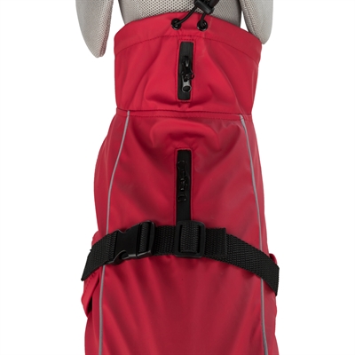 Trixie Regenjas Hond Vimy Rood 62 cm, Buik 78-82 cm