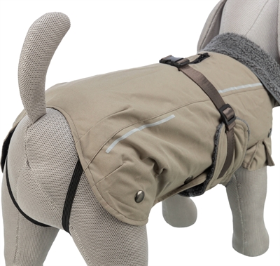 Trixie Hondenjas Rouen Zand 36 cm voor Korte Honden