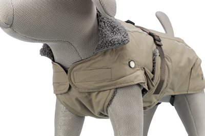 Trixie Hondenjas Rouen Zand 38 cm voor Korte Honden