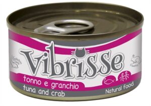 Vibrisse Cat Natvoer Tonijn/Krab 24x70 GR