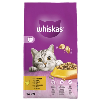 Whiskas Adult Chicken With Vegetables 14 KG