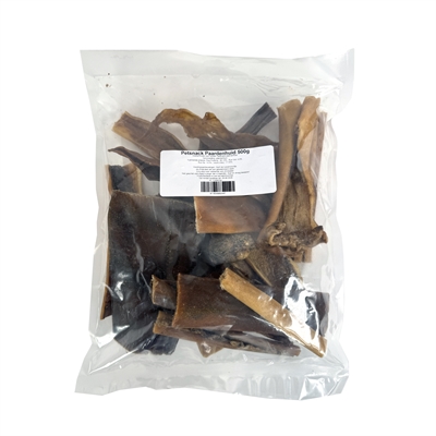 Petsnack Paardenhuid Zonder Haar 500 GR Kauwsnack voor Honden