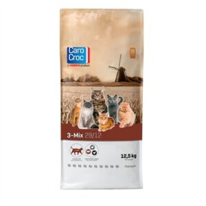 CaroCroc Kat 3-Mix Droogvoer 12,5 KG