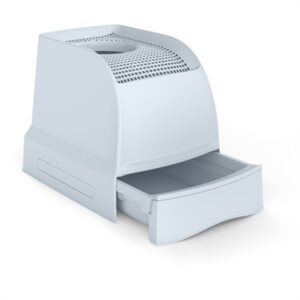 Imac Kattenbak Frida Met Lade Lichtblauw 56x40x43,5 CM