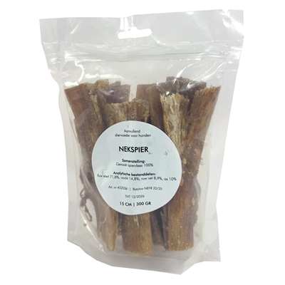 Petsnack Nekspier 15 cm 300 gr Gedroogde Snack