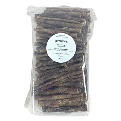 Petsnack Buffeltwist 780 GR - Gedroogde hondensnack