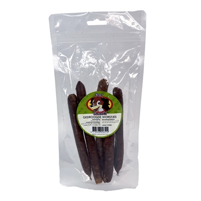Petsnack Gedroogde Worstjes 5 stuks voor honden