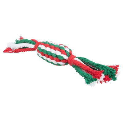 Trixie Xmas Flostouw Bonbon 24 cm hondenspeeltje