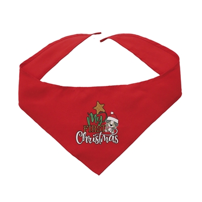 Croci Xmas My First Christmas Hondenset Muts/Bandana/Bot 36/48/17 CM