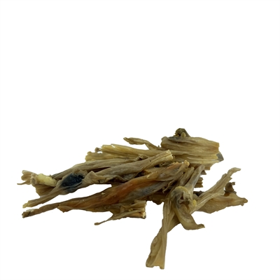 Petsnack Konijnenhuid Gezaagd 1 KG voor honden