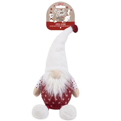 Cupid & Comet Gonk Kerstkabouter Greg 43x11 cm hondenspeeltje