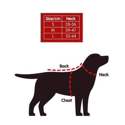 Plenty Gifts Kerst Sjaal Santa's Favorite Dog Rood
