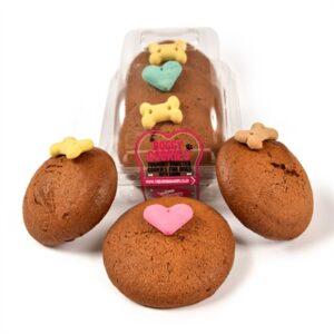 The Barking Bakery Mini Iced Woofins Trio Assorti voor honden