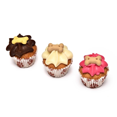 The Barking Bakery Mini Iced Woofins 3 smaken voor honden