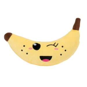 Fuzzyard Winky Banana Hondenspeeltje Pluche 29 CM met pieper