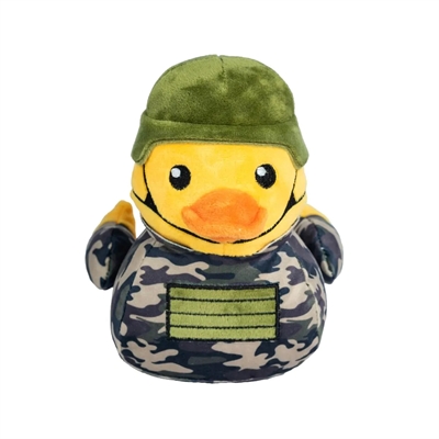 Fuzzyard Duck Commanduck Pluche 16x15x17 CM